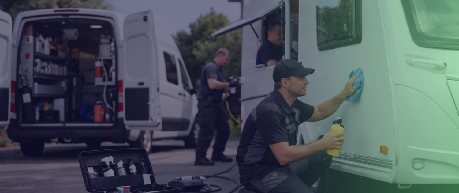 Caravan poetsservice aan huis zo werkt het