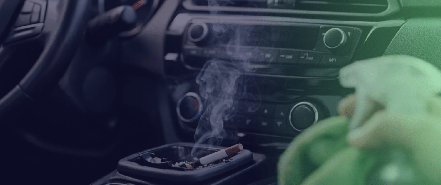 Sigarettenlucht uit auto verwijderen