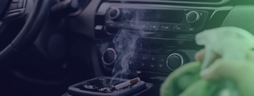 Sigarettenlucht uit auto verwijderen